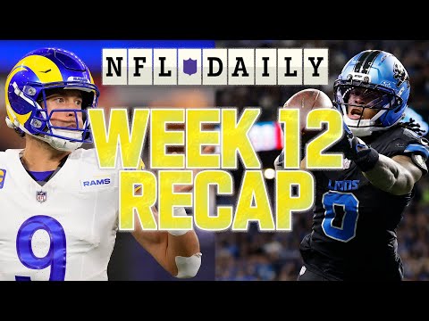 NFL Week 12 Recap of EVERY Game: Chiefs and Lions Survive, Eagles Collapse and Stafford's Statement