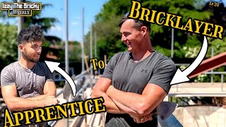 Challenge accepted! Can I make him a bricklayer? | IzzyTheBricky ep 20 - #vlog #construction