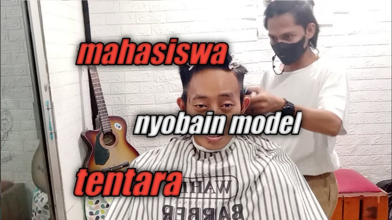 Mahasiswa Potong Model Tentara ||Djantan Barbershop #DjantanBarbershop