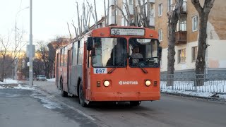 картинка: Троллейбус №25 (Екатеринбург). Академическая - Ботаническая