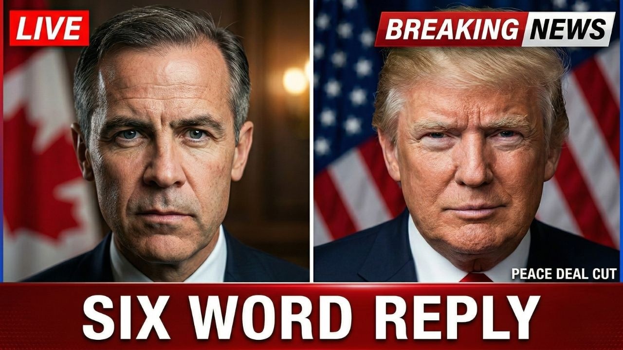 Trump CUTS Canada From Peace Deal — Carney's 6-Word Response Stuns Washington | Full Story 2026