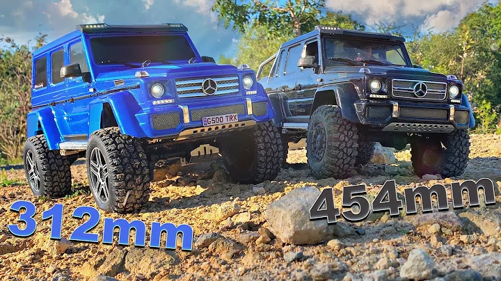 RC Crawler wheelbase - What's best? Traxxas TRX6 vs TRX4 G Wagon test