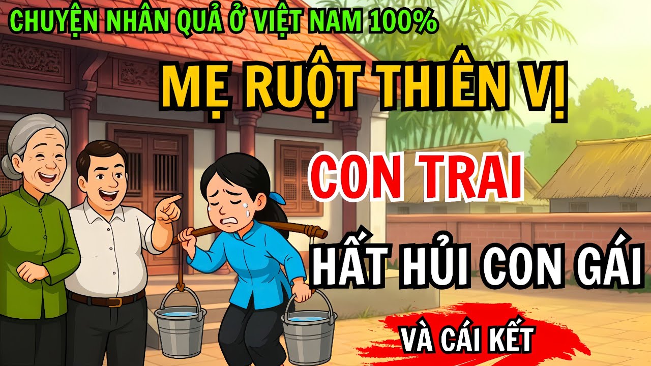 Mẹ Ruột Thiên Vị Con Trai, Hất Hủi Con Gái, Nhận Ngay Quả Báo Đau Đớn Khi Về Già!