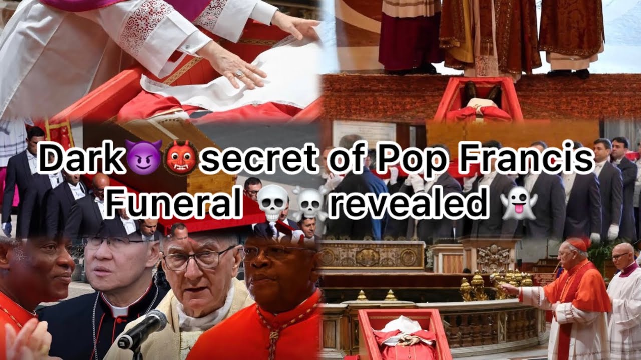 The Disturbing Secrets Behind Pope Francis' Burial💀Dark😈secret😈revealed