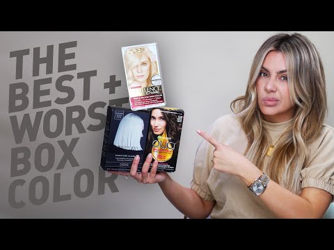 The Best + Worst Box Hair Color!