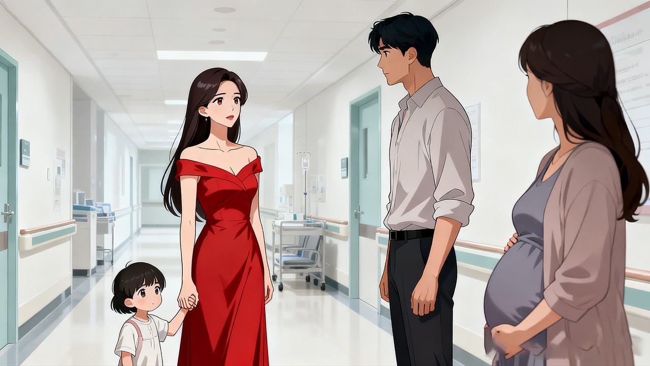 After 6 apart,I ran into him at the hospital with his pregnant lover—but when he noticed the child b