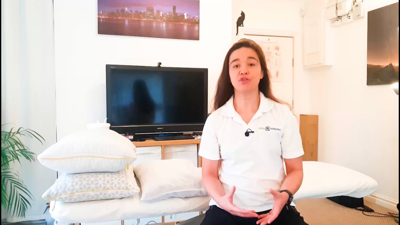 osteopath recommended pillows