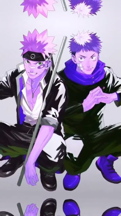 Naruto X Jujutsu Kaisen edit - dj old geleng geleng nofin asia #shorts