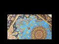 4x6ft(122x183cm) Handmade Persian rug living room turquoise pattern Turkish oriental silk carpet