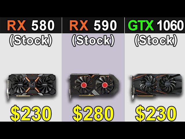 RX 580 Vs. RX 590 Vs. GTX 1060 | New Games Benchmarks - YouTube