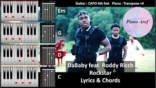 DaBaby - Rockstar feat. Roddy Ricch (Lyrics and Chords)