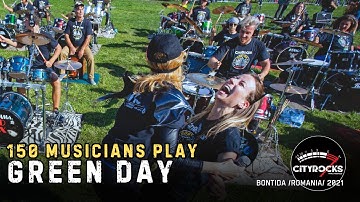 Rock Flashmob Show: 150 musicians play Green Day – Boulevard of Broken Dreams (CITYROCKS)