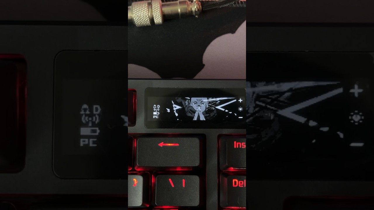 Sukuna Custom Gif Asus Rog Azoth