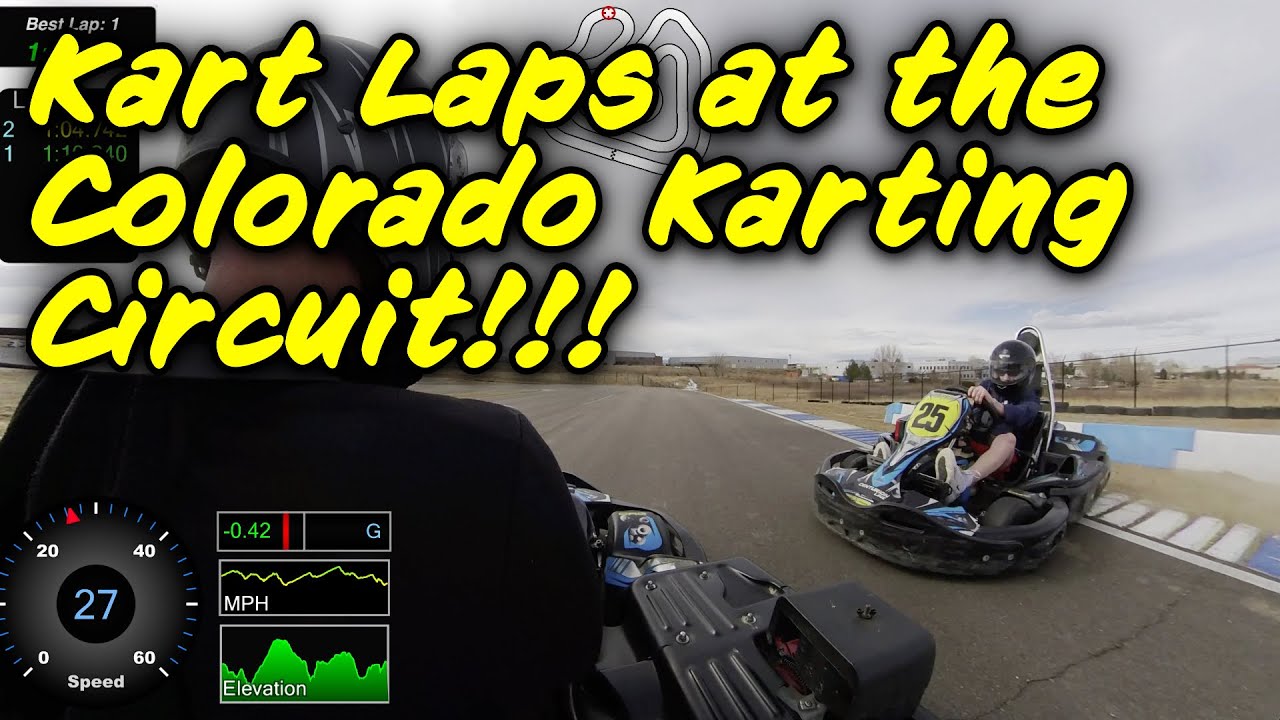 Kart Laps At The Recently Re-Opened Colorado Karting Circuit At ...