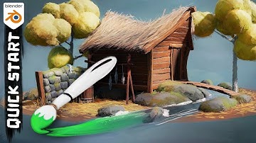 Brushstroke Tools for an Easy Painterly Look - Free Blender Addon