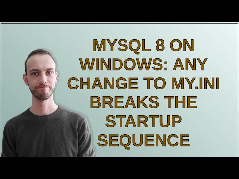 Mysql 8 on