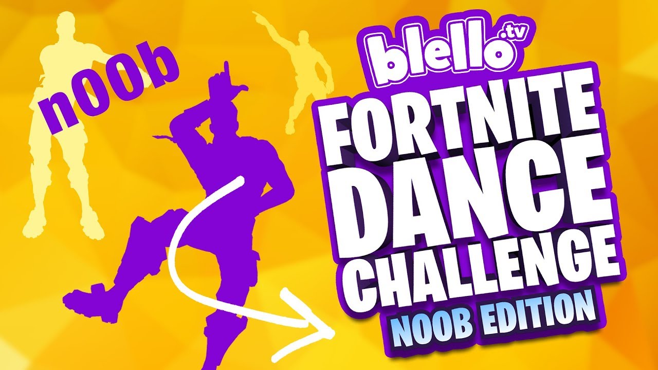 Fortnite Dance Battle - NOOB Edition // Blello Challenge