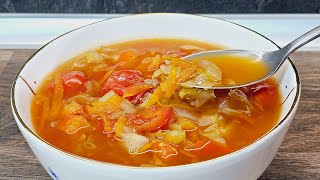 VEGETABLE SOUP - everyone will like it without exception! A delicious and healthy soup recipe!