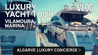 LUXURY YACHT Inside Tour - Vilamoura Marina #47 #algarve #algarveluxuryconcierge