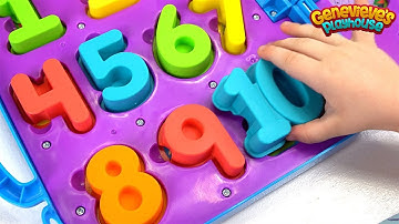 Learn Numbers and Counting with Cookie Monster and Genevieve!