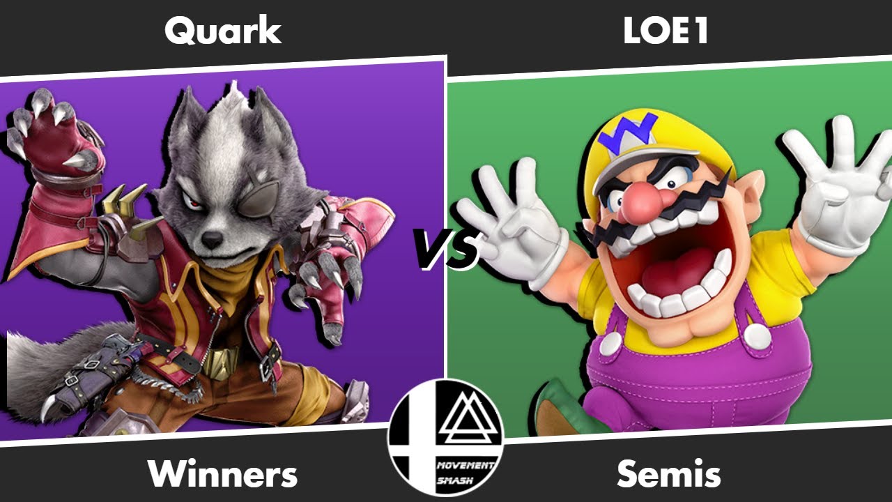 Movement Smash # 79: Quark (Wolf) vs LOE1 (Wario)