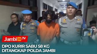Dpo Kurir Sabu 58 Kg Ditangkap, Sempat Kabur Dari Mapolda Jambi