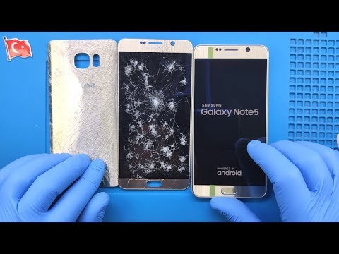 Samsung Galaxy Note 5 Screen and Back Cover Replacement