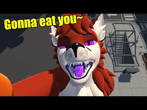 [FACE TRACKING] Furry ASMR Macro Wants to Eat You~