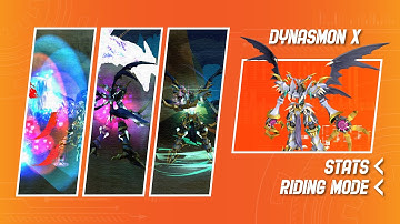 DMO Dynasmon X REBALANCED - General Stats - Riding Mode