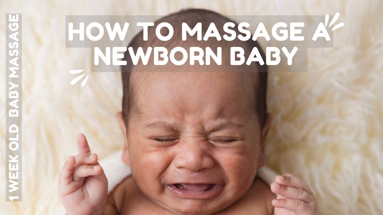 How to massage a newborn baby indian baby massage massage to 1 week