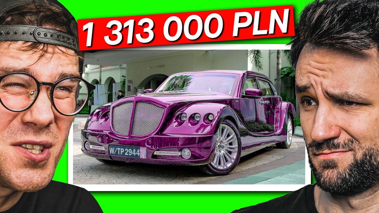 Kto znajdzie NAJBRZYDSZY SAMOCHÓD ZA PONAD MILION - WYGRYWA!