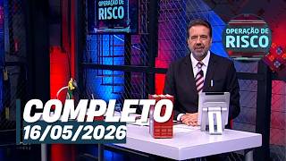 Operação de Risco: Perseguição, flagrante, roubo e mais (16/05/26) | Completo