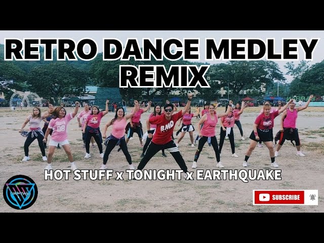 RETRO DANCE MEDLEY REMIX | Dance Fitness | Coach Marlon BMD CREW