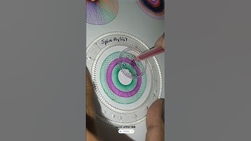 Satisfying spirograph drawing 😍😍. #shorts #satisfying #asmr #spirograph #drawing #2023 #usa