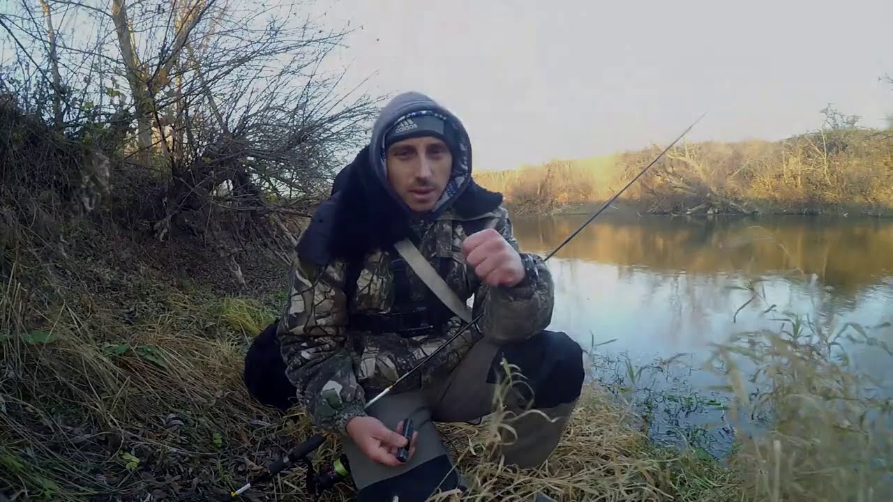 Зимовий спінінг на річці Горинь