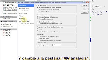 Tutorial: MV Load Flow - Distribución MT de PowerFactory DIgSILENT Subtitulado