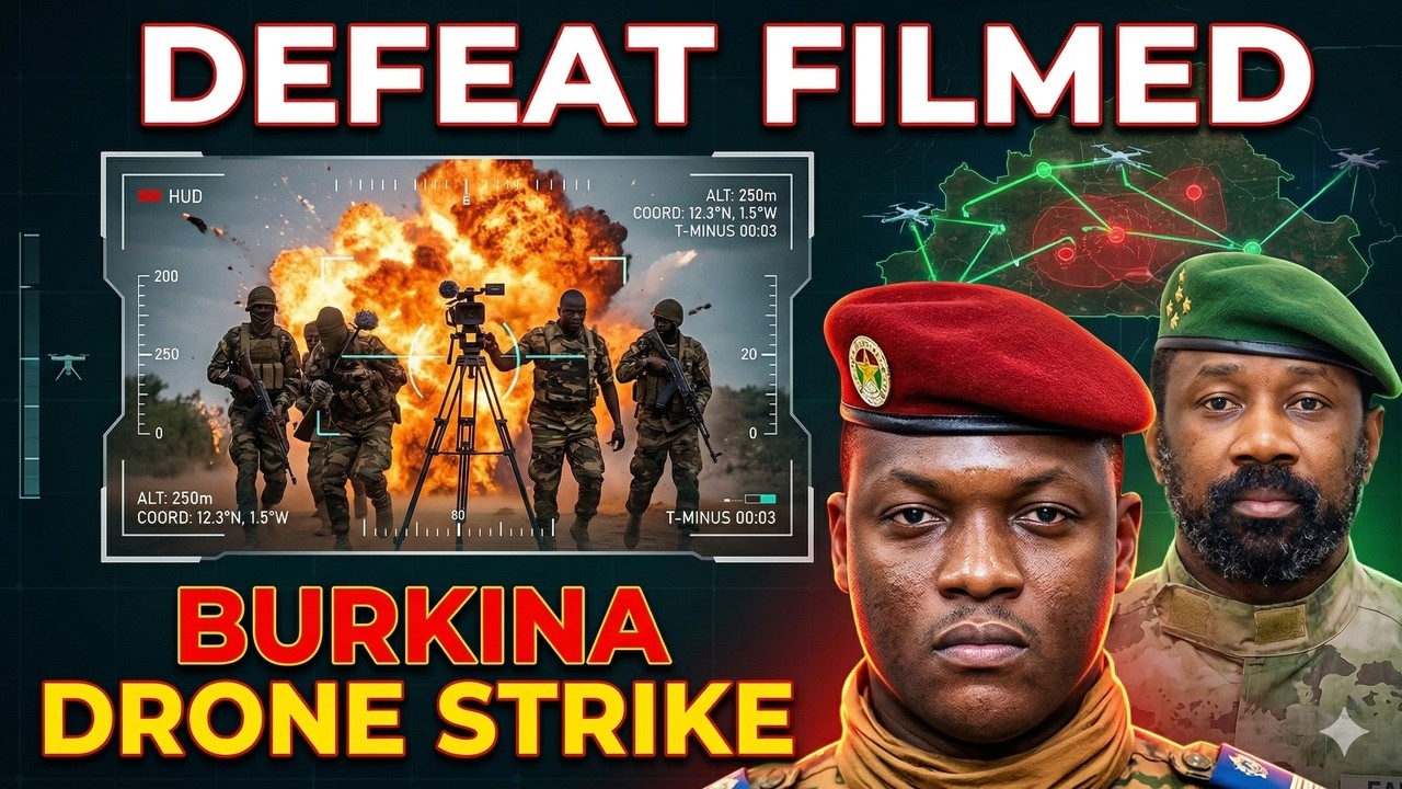 BURKINA DRONE STRIKE Destroys MILITANTS Caught Filming a PROPAGANDA Video!