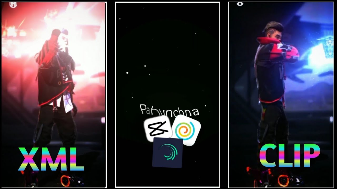 CREDIT - GW SKY SHADOW 💖✔️🔥 || FF XML+CLIP👇 ||