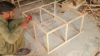 How to make Wooden Bird Cage Making