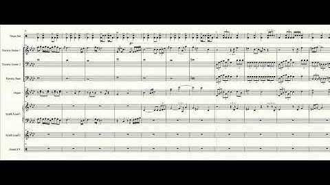 Kakariko Crypt (Combat) (Cadence of Hyrule) - Transcribed Score