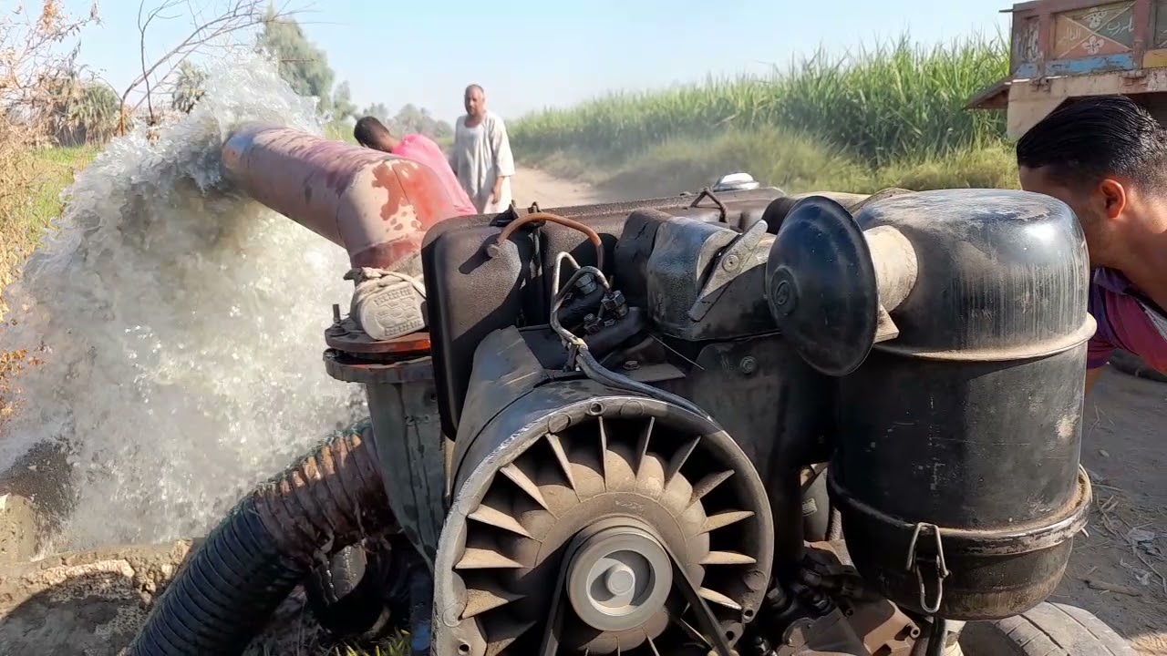 تصليح مكنه دويتس على الميه كان فيها عطل وصلاحنا