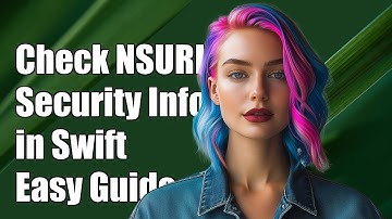 Controleren of een NSURL beveiligingsbereikinformatie bevat in Swift