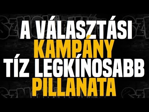 A választási kampány tíz legkínosabb pillanata - Sznobjektív []