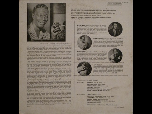 Nat King Cole And His Trio After Midnight Japan Import TOCJ-5957