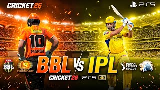 IPL KINGS vs BBL KINGS! 👑 Chennai Super Kings vs Perth Scorchers | Cricket 26 Gameplay