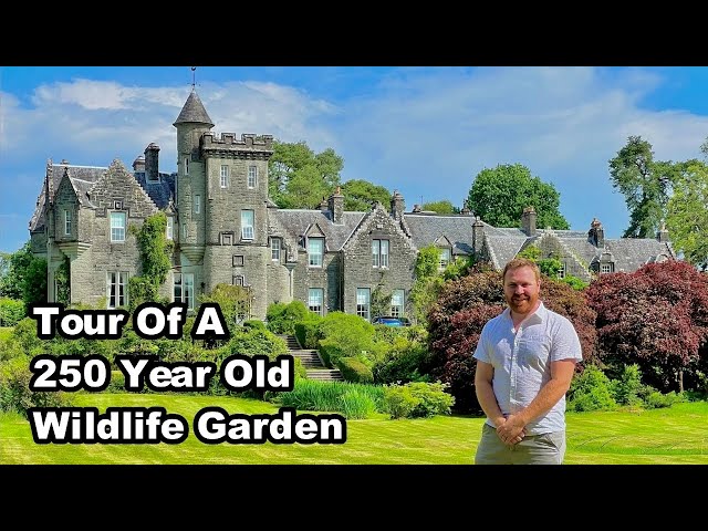 GARDEN TOUR of a 250 Year Old Private Garden & Grounds - Walled Garden, Woodland, Meadows & Ponds class=