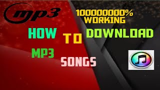 How to download Mp3 songs for free 1000000% working screenshot 1