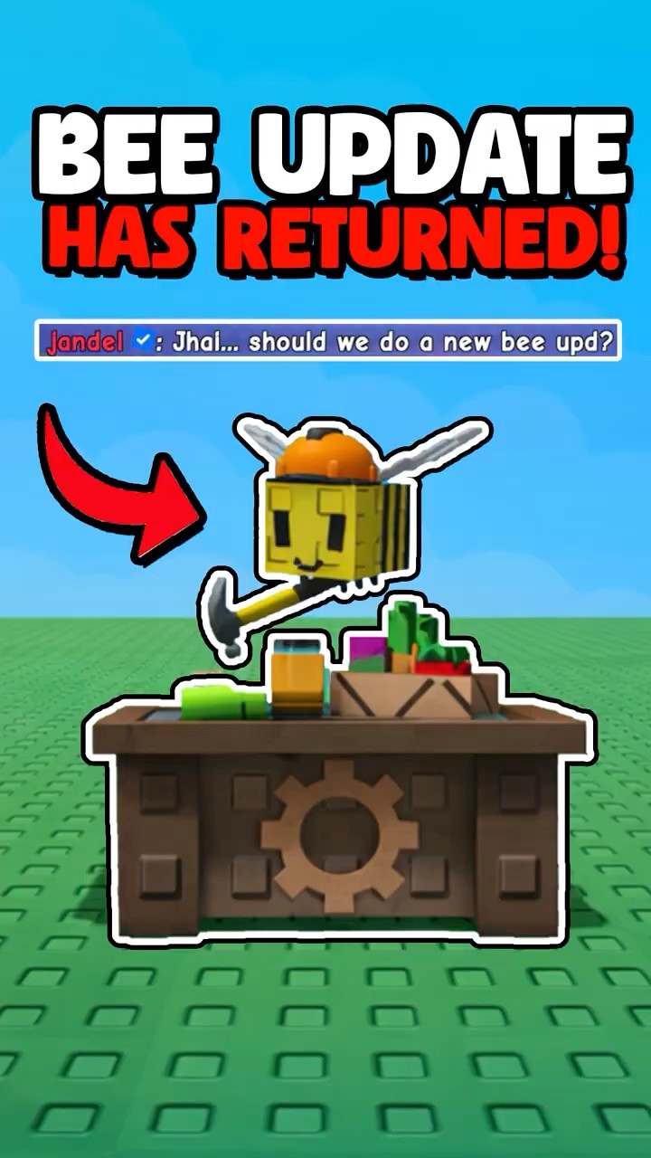 THE BEE UPDATE IS COMING BACK TO GROW A GARDEN! - YouTube