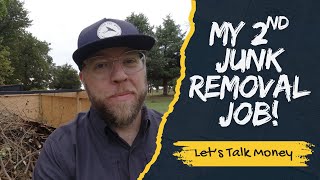How Much I Got Paid for Junk Removal Job #2 - Starting a Junk Removal Business