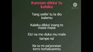 lagu toraja karaoke.DALLE'KU MO DIKKA